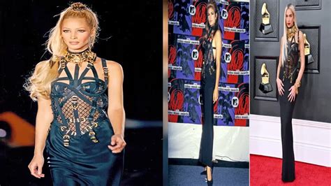 cindy crawford posts throwback photo in iconic versace dress ...